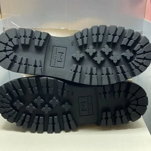 BNIB MARC FISHER LTD PIERSON LUG SOLE BOOTIE TAN 6.5 - Picture 7 of 7